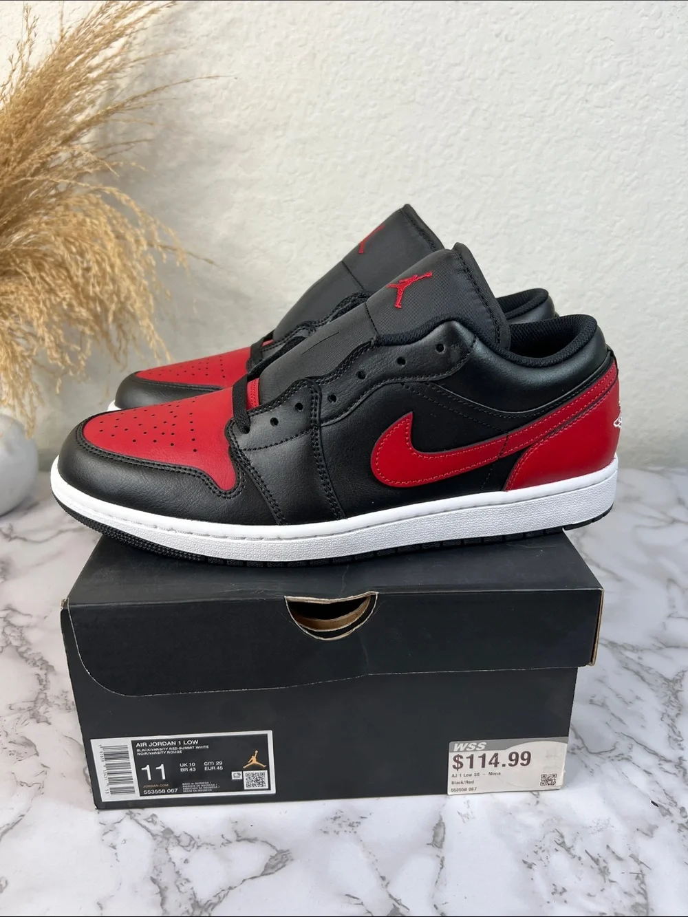 Nike Air Jordan 1 Retro Low Men Shoes Size 11